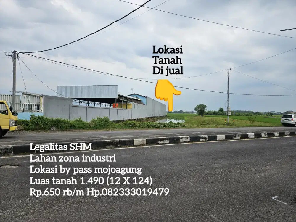 Lahan industri by pass mojoagung jombang