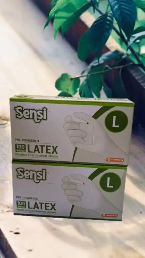 Sarung Tangan Sensi Latex uk L