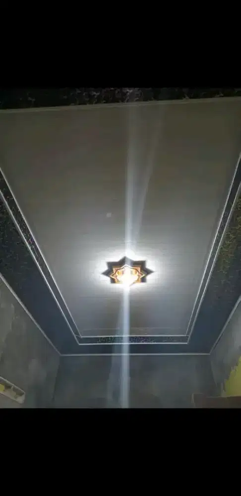 Plafon PVC terpasang