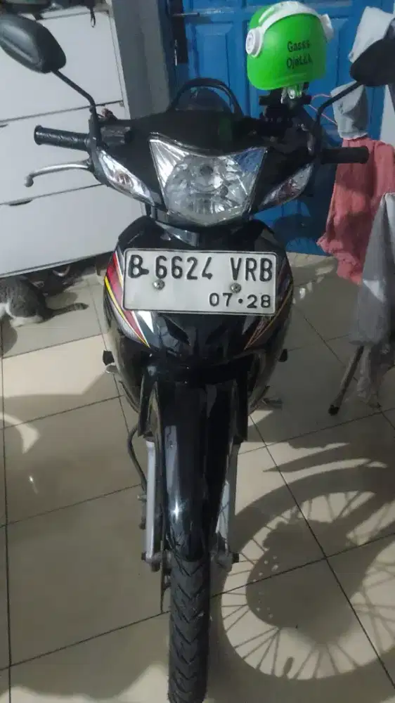 supra fit new 2006, restorasi tipis