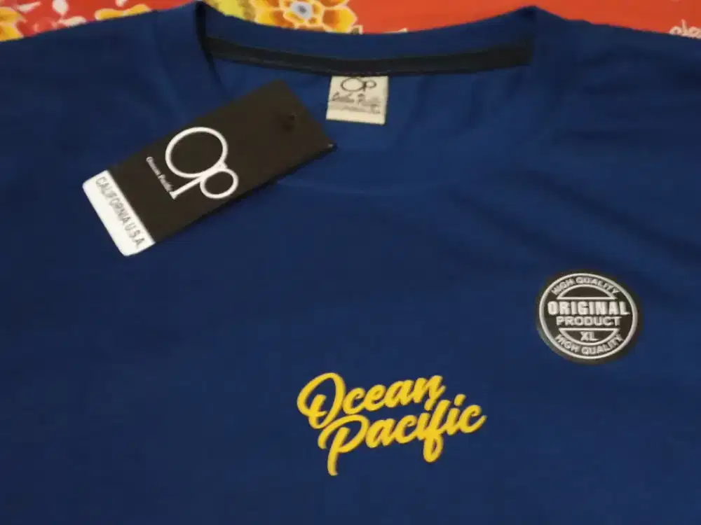 Baju Pakaian Kaos T Shirt Ocean Pacific OP Original USA