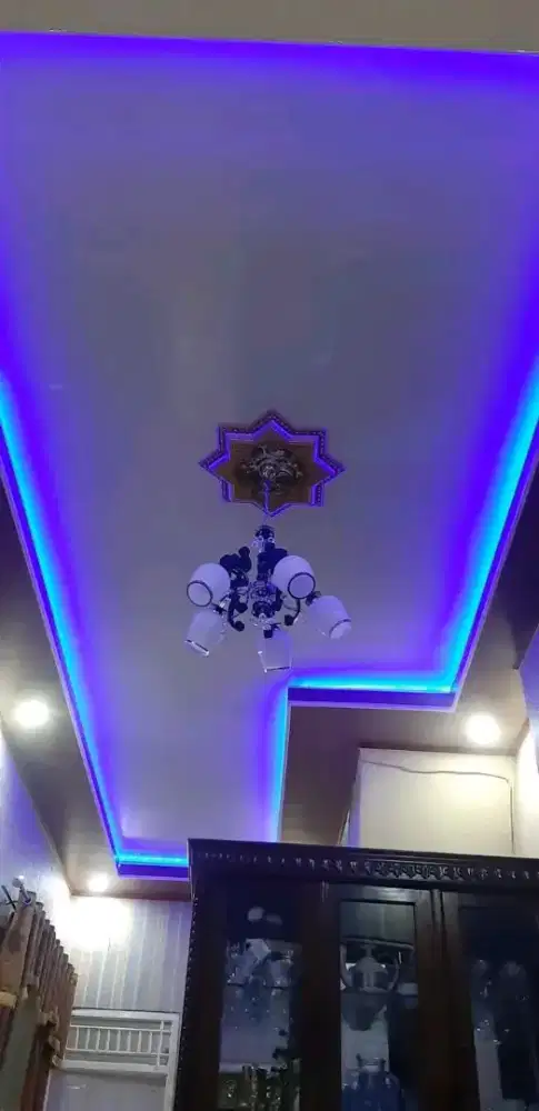 Plafon PVC terpasang