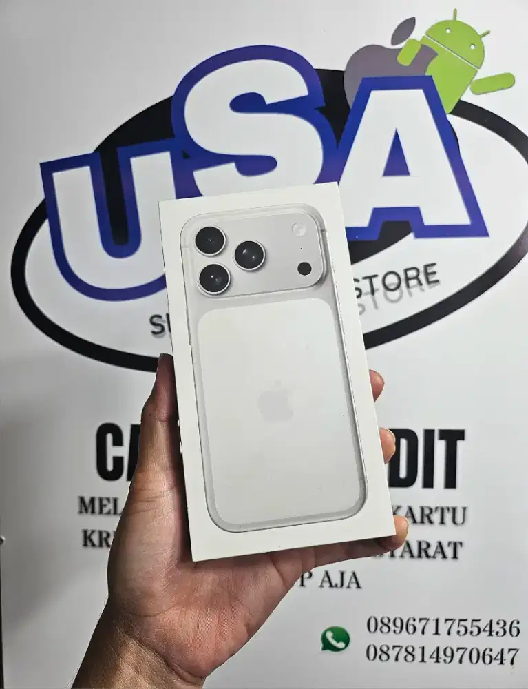 Iphone 17 Pro 256gb New garansi ibox bisa cash/cicilan paylatter