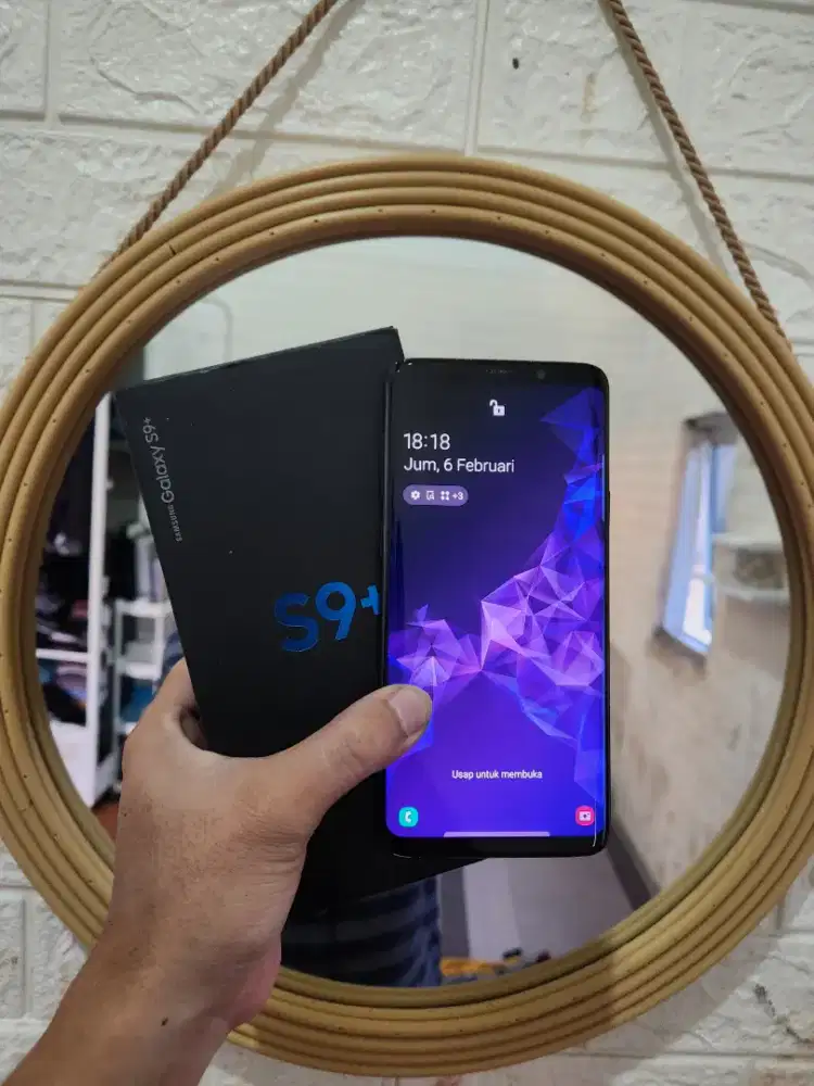 Samsung S9 Plus 6/128gb Black Resmi Sein