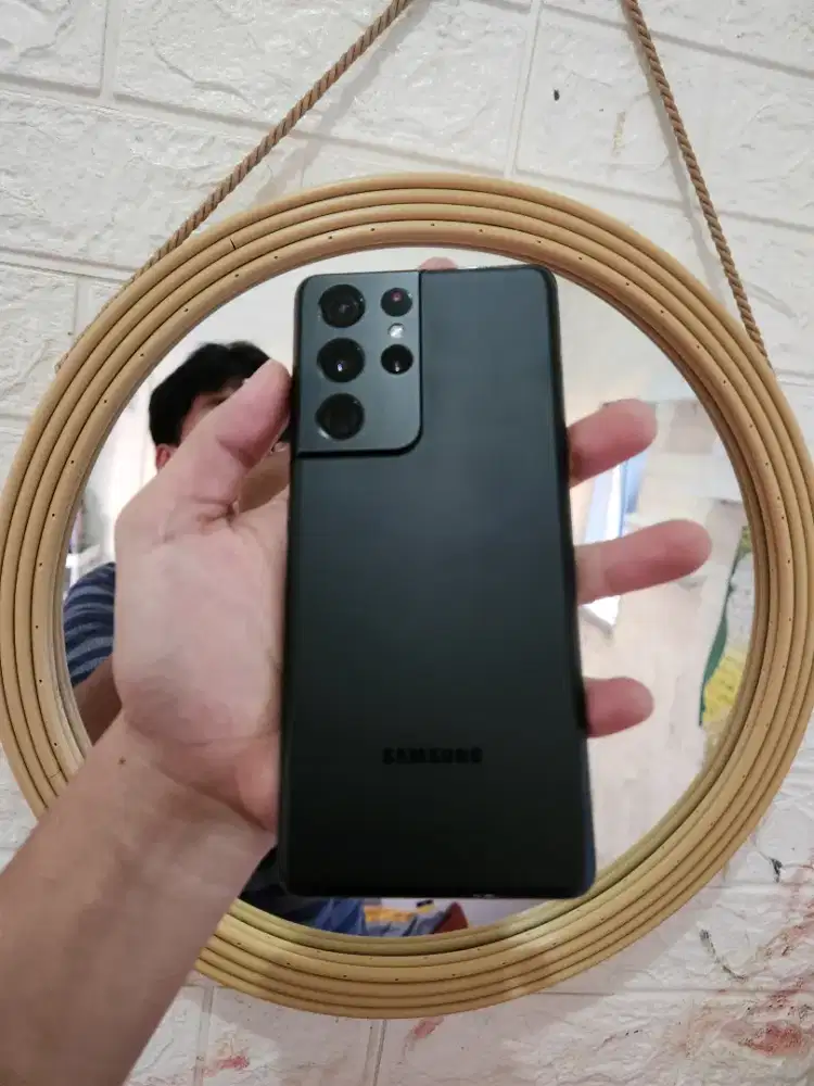 Samsung S21 ultra 5G 12/256gb Phantomblack Resmi Sein (-garis saja)