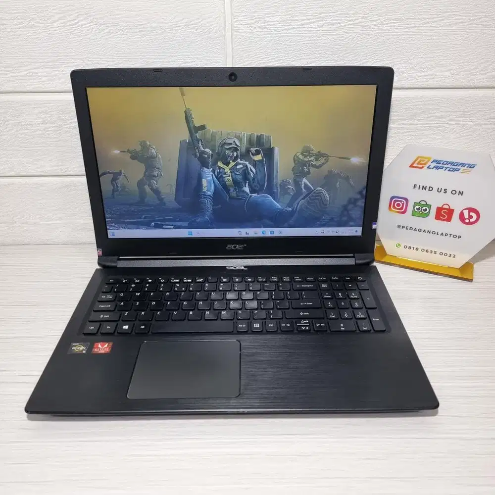Laptop Acer Aspire 3 A315 AMD RYZEN 5-2500U RAM 16GB SSD 512GB