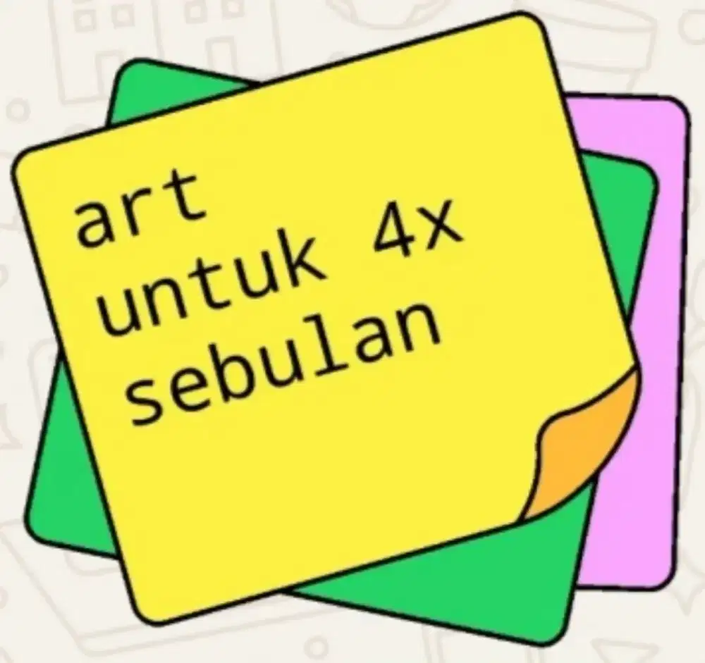 ART kerja 4x sebulan