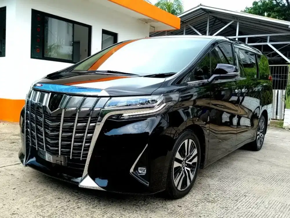 Alphard G 2021 TSS Black on beige