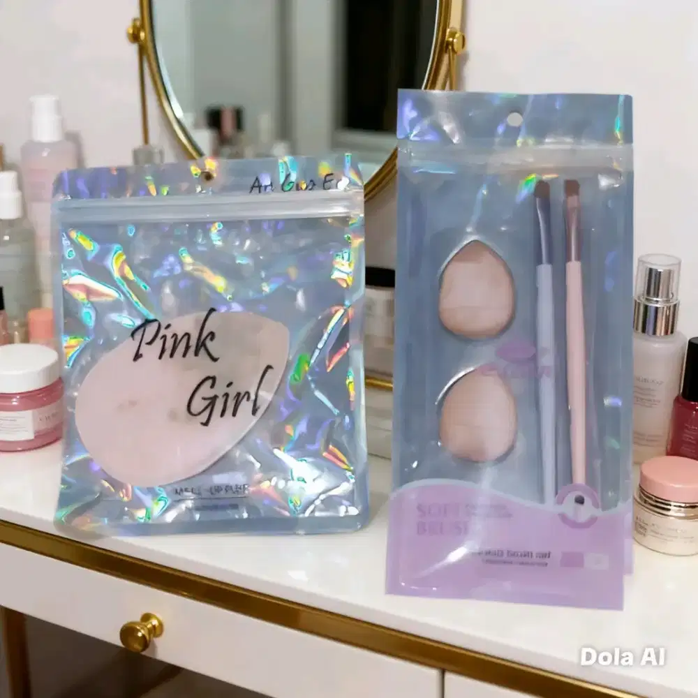 2 Beauty Blender & Kuas
take all