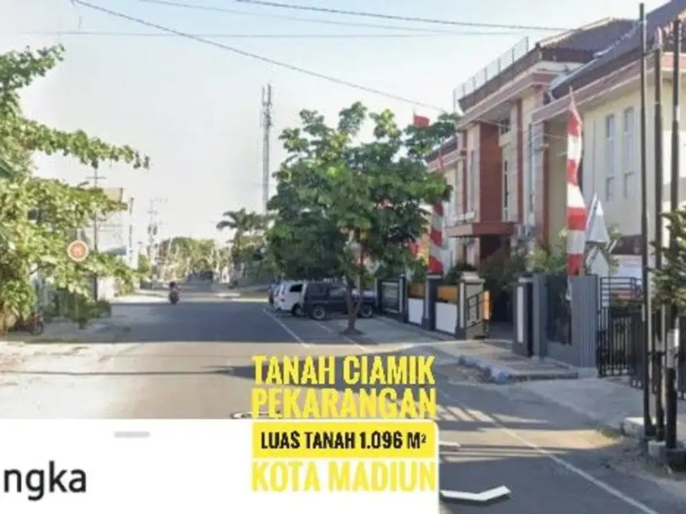 Dijual Tanah Pekarangan Sip, Jl Semangka KOTA MADIUN, Sltn Lapg Gulun