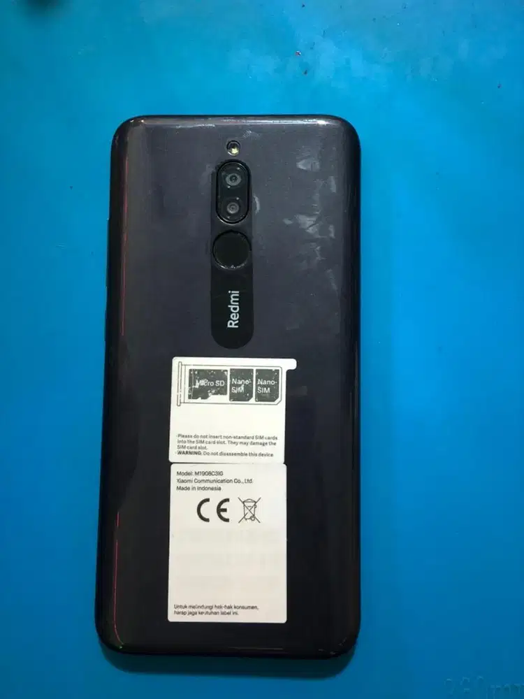 Redmi 8 4/64 bekas sinyal ok
