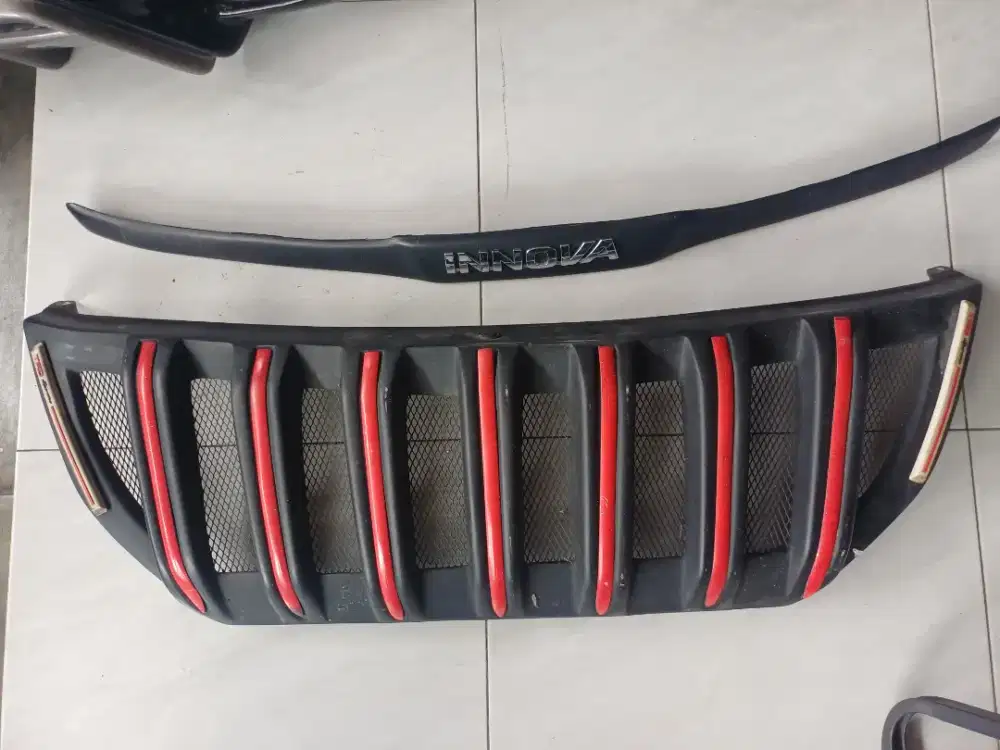 Grill & lis moulding innova barong 2013-2015