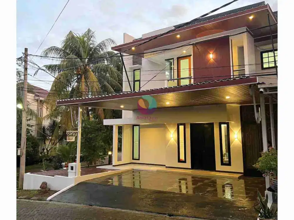 Dijual cepat rumah minimalis modern 2 lantai di cibubur garden