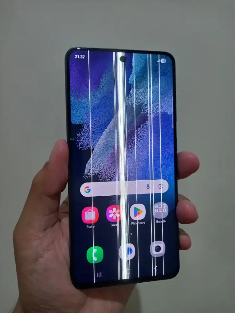 Samsung Galaxy S21 FE Ram 8/256Gb Fullset ada minus layar garis2