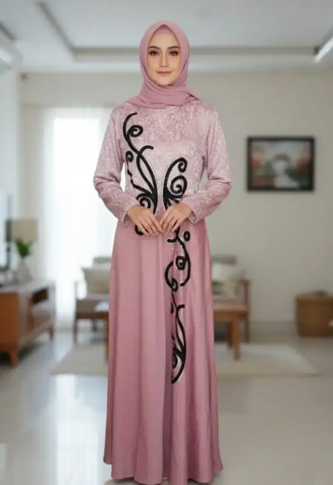 Gamis Mewah Elegan