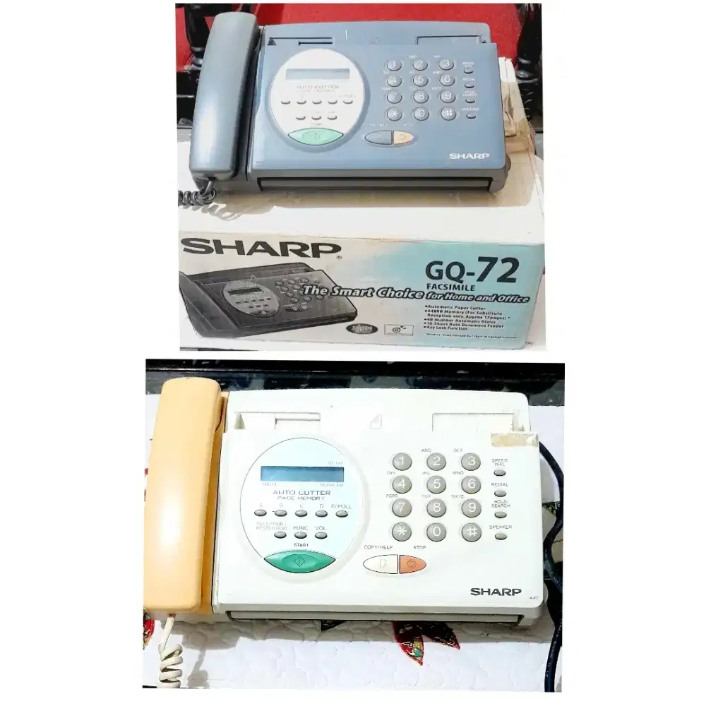 Di jual 2 Mesin fax sharp