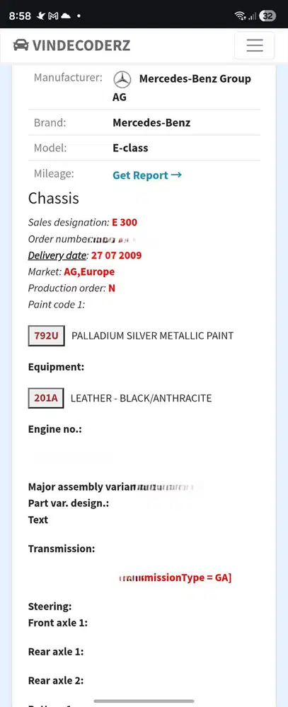 CBU Germany e300 Panoramic Sunroof