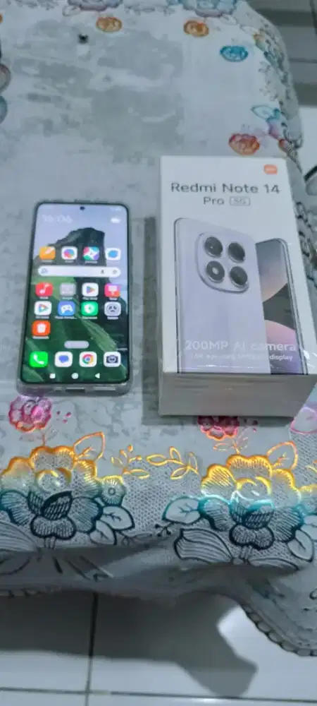 Di jual Redmi Note 14 Pro 5g, Full set ori 99% mulus no minus
