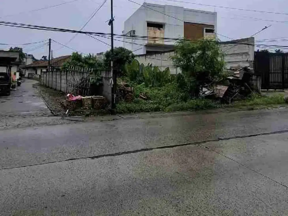 Disewakan kavling Di Bojong kamal Legok depan pergudangan Blessindo