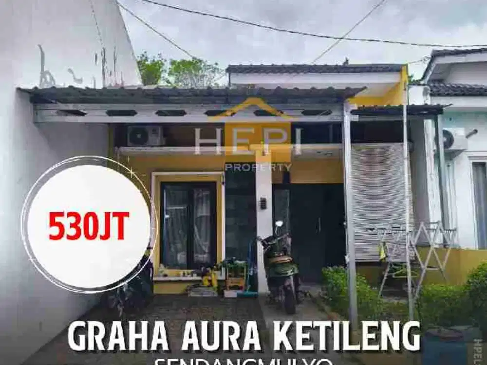 Di Jual Rumah Cantik di Graha Aura Ketileng Semarang