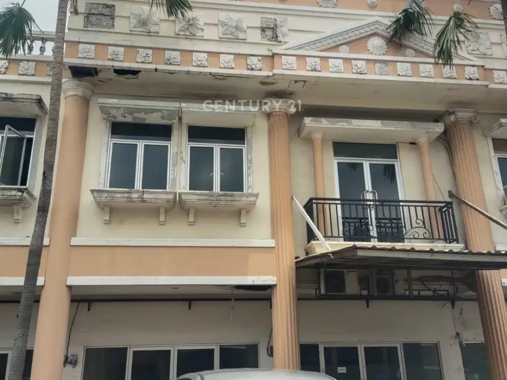 Dijual 2 Ruko Gandeng 2 Lantai Perlu Perbaikan Di Komplek Ruko