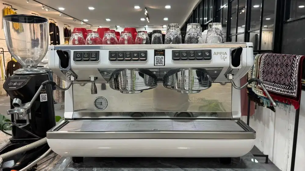 PAKET MESIN KOPI CAFE NUOVA SIMONELLI APPIA LIFE 2 + FREE GRINDER