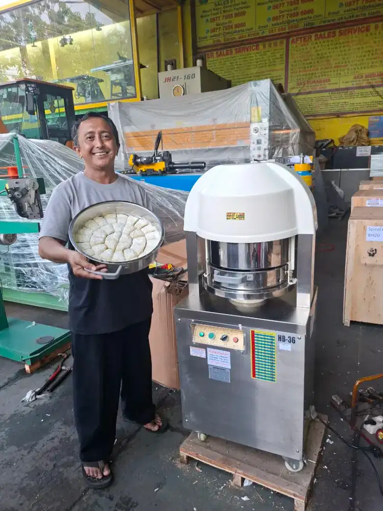 Mesin automatis dough divider pembagi adonan merk AKS import