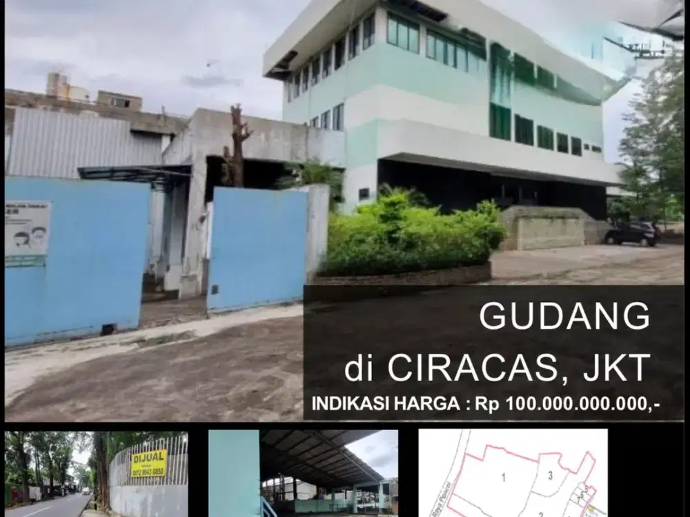 Murah Pabrik Gudang Ciracas Jakarta Timur