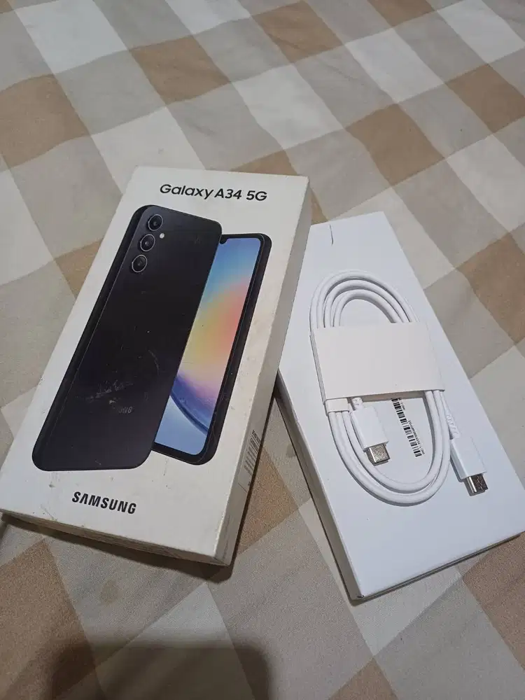 Samsung A34 5G  ram 8/256 no minus, fullset