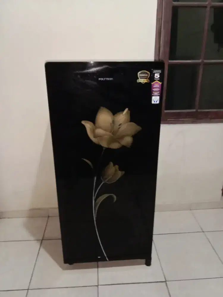 KULKAS POLYTRON 1 PINTU TEMPERGLASS MULUS