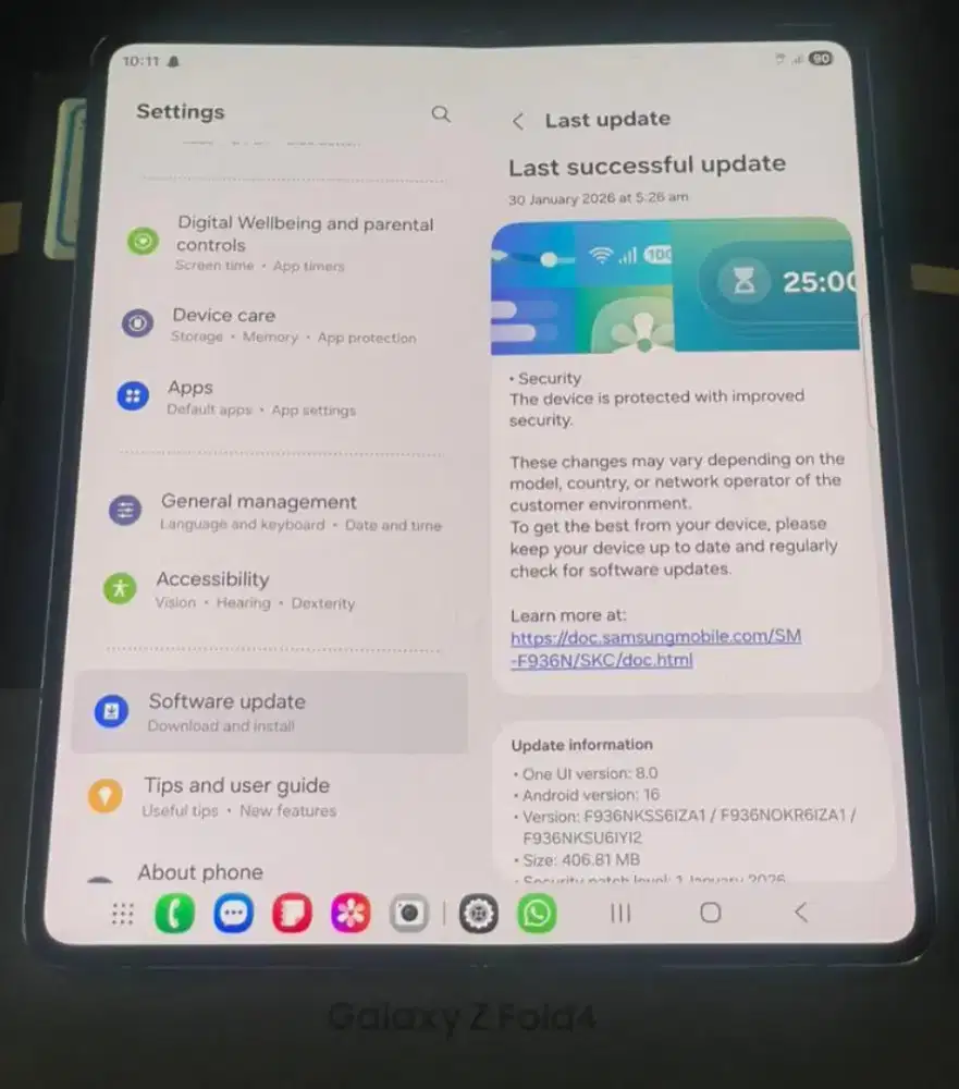 samaung z fold 4 12/512gb