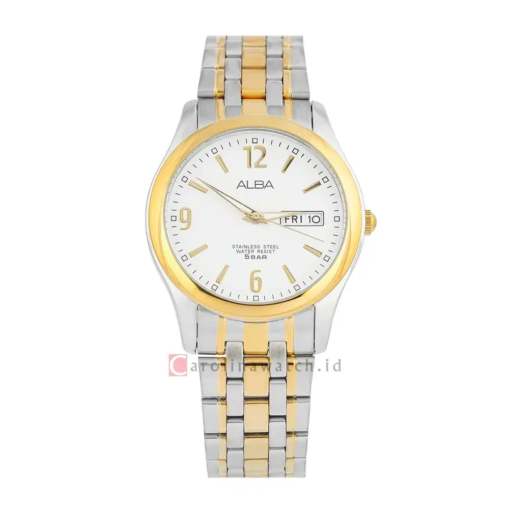 ALBA JAM TANGAN Dual Tone Stainless Steel Strap