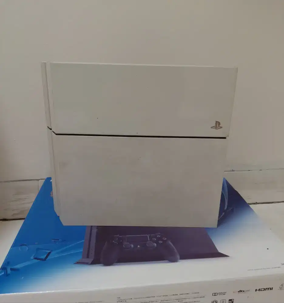 PS4 fat 1TB second warna putih [playstation 4] cek deskripsi