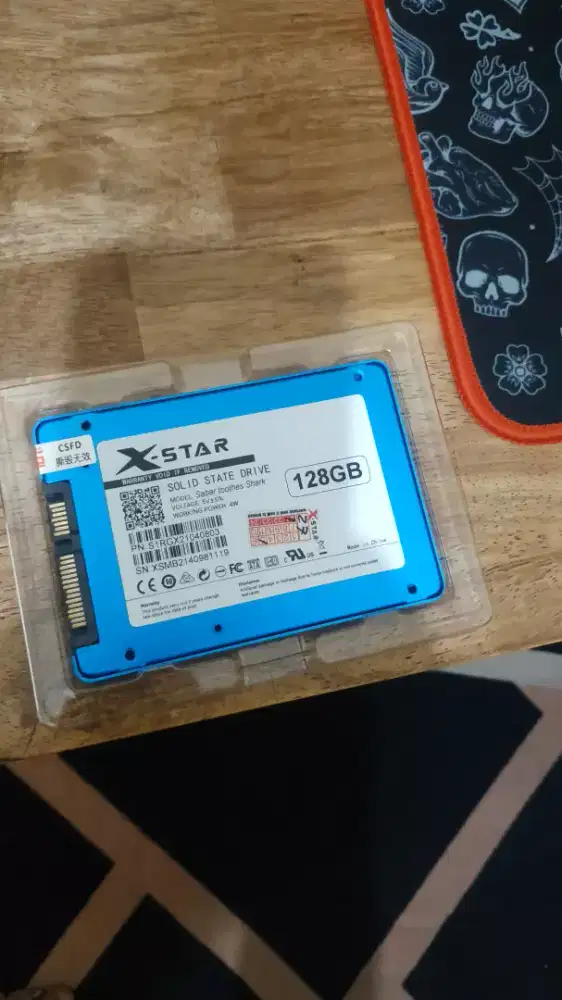 Ssd X-Star 128GB kesehatan 100%