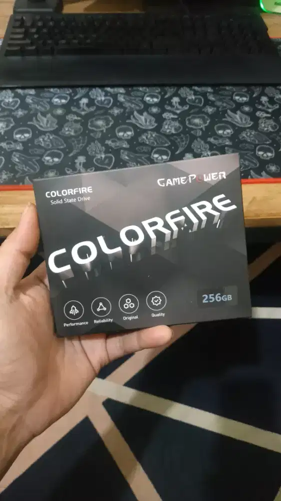 Ssd Colorfull 256GB kesehatan 100%