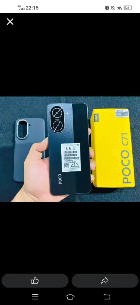 Hp Poco C71 Ram 8/128