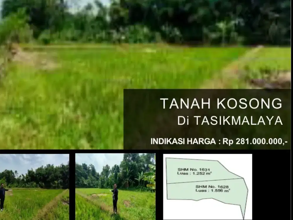 Murah Tanah Jl. Cikadongdong Singaparna Tasikmalaya