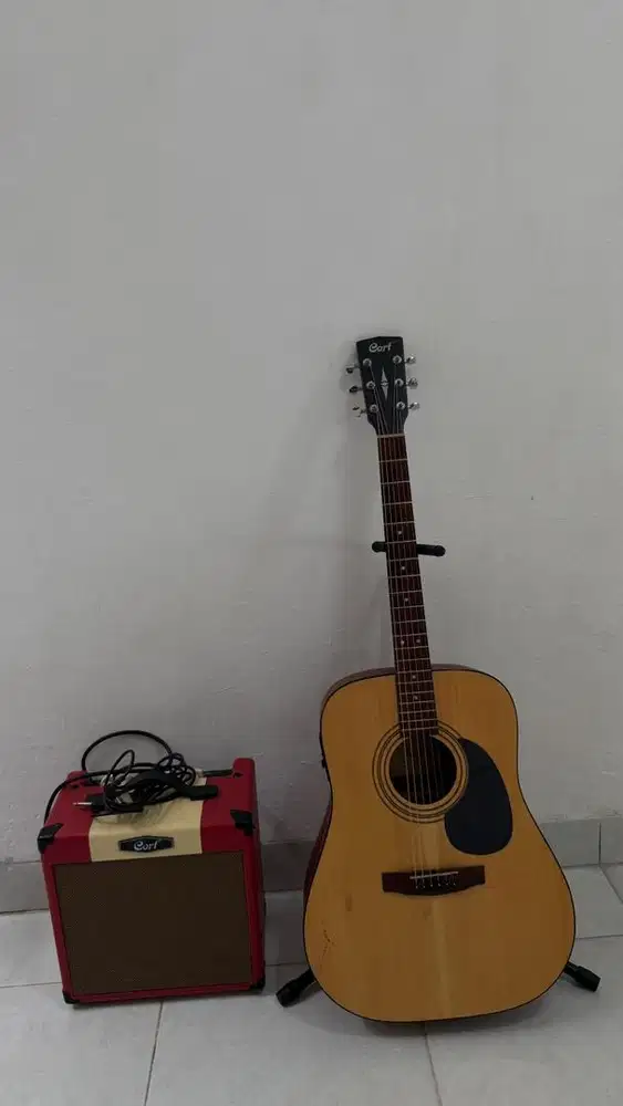 Gitar Cort AD810E OP + Amplifier