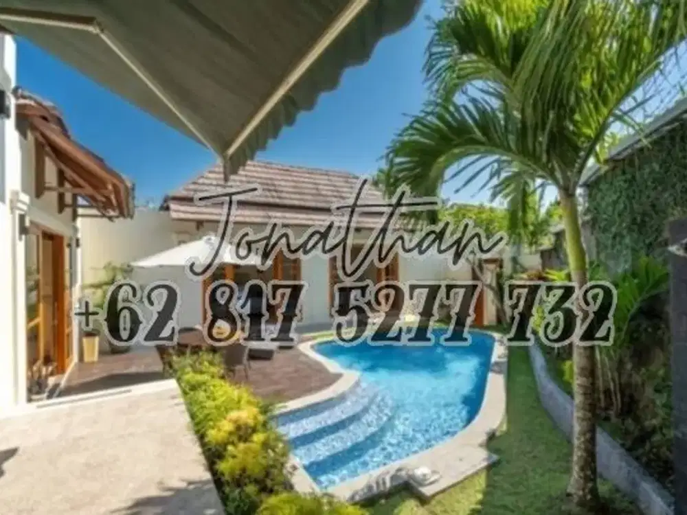 Dijual Villa 4 Kamar Tidur Dekat Pantai Melasti Ungasan