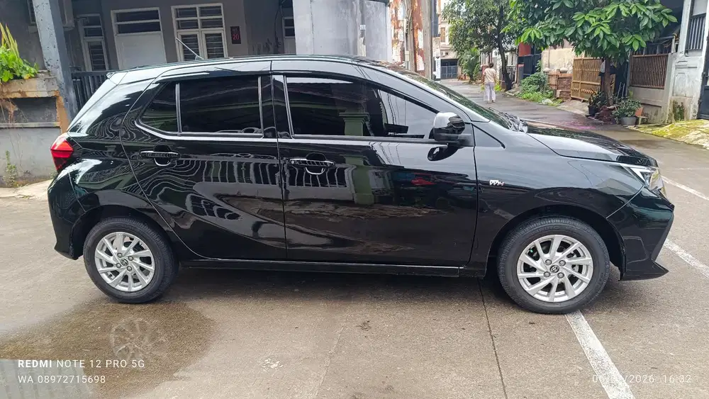 Toyota new Agya CVT AT low km 13rb istimewa