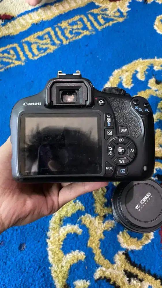 DIJUAL CANON 1200D + LENSA FIX + LENSA KIT