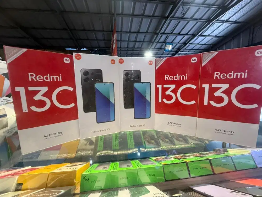 Redmi 13c dan Note 13 8/256 ready
