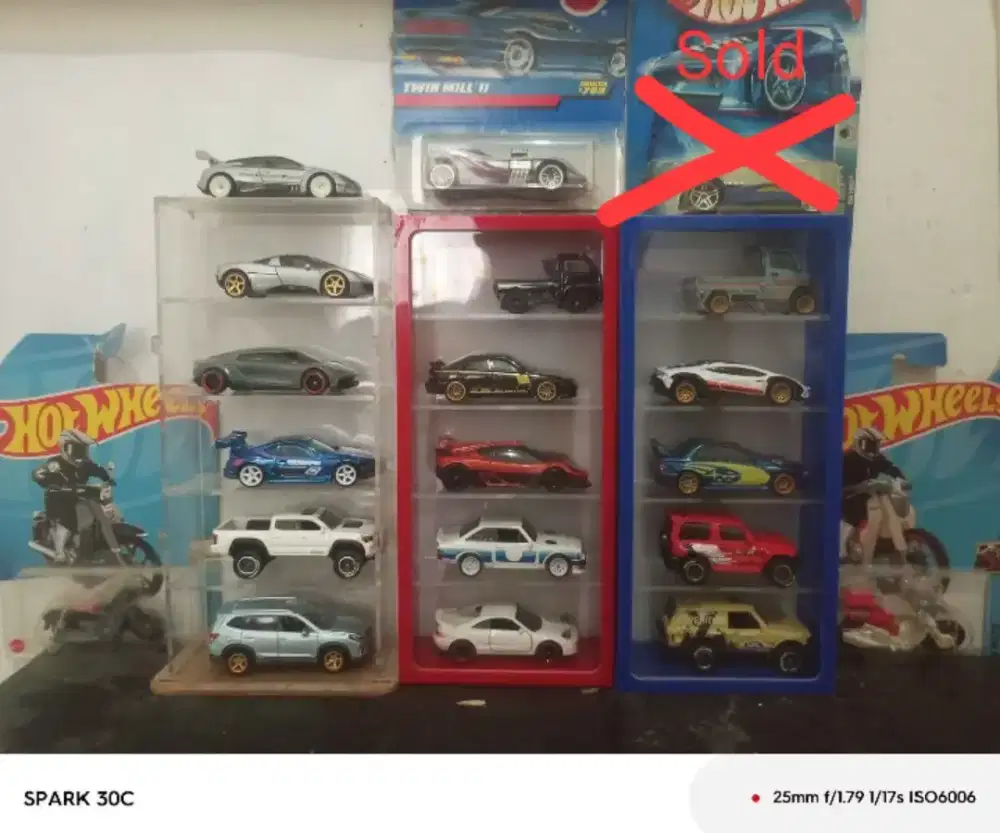 Hotwheels ex kolpri ban karet