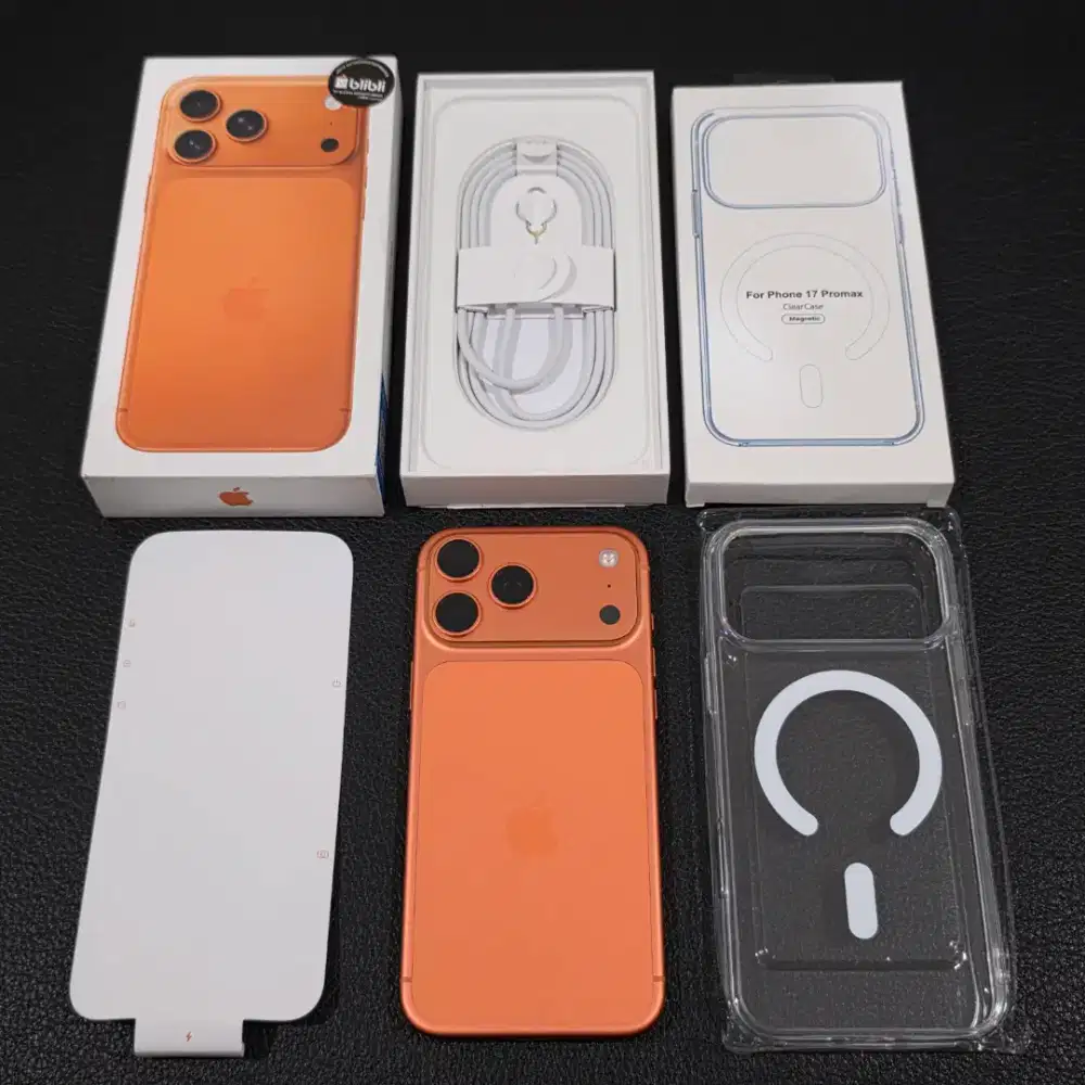 Iphone 17 pro max 256gb Garansi Resmi like new