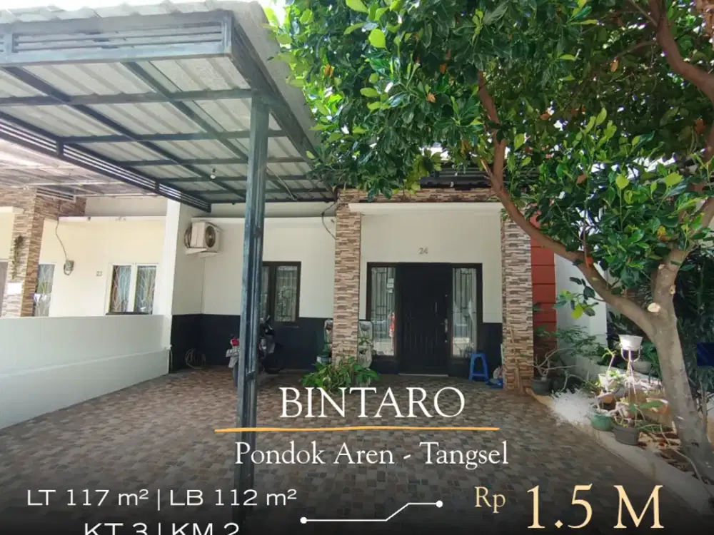 RUMAH SIAP HUNI DI KAISAR BINTARO,BEBAS BANJIR BISA KPR.