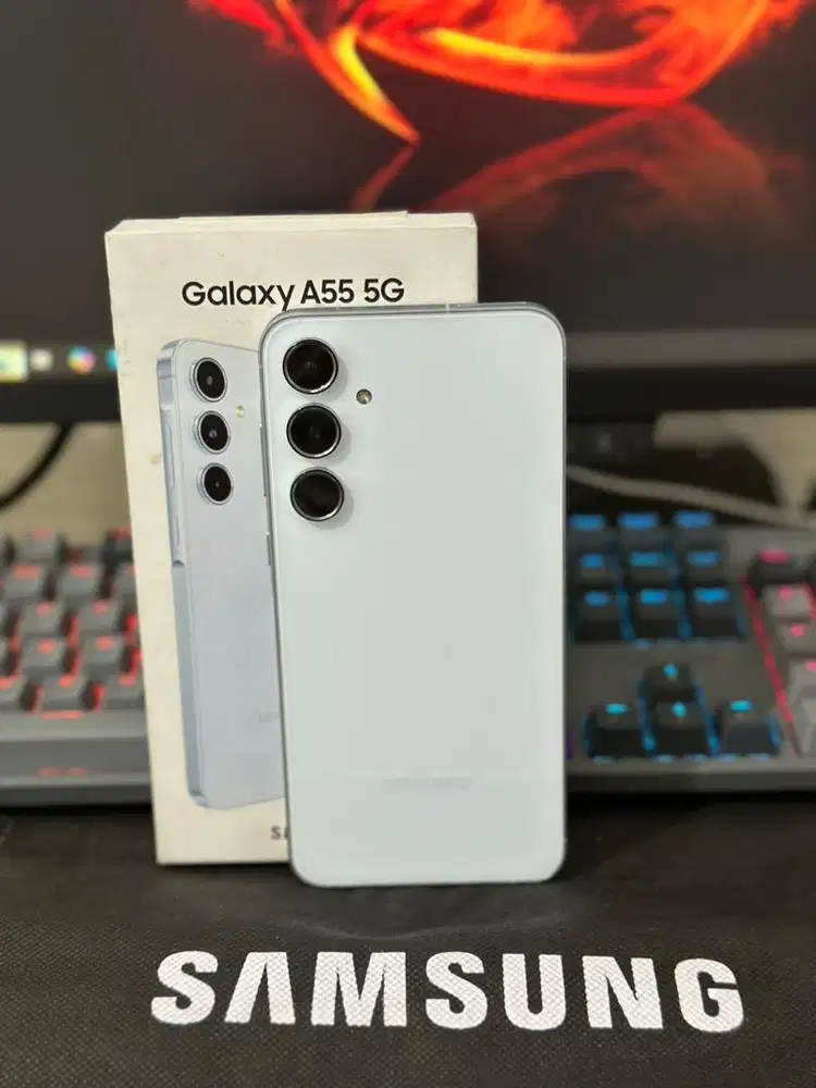 Samsung a55 8/256 ice blue