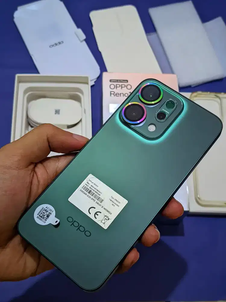 Oppo Reno 14 5G Ram 12/256 fullset mulus garansi