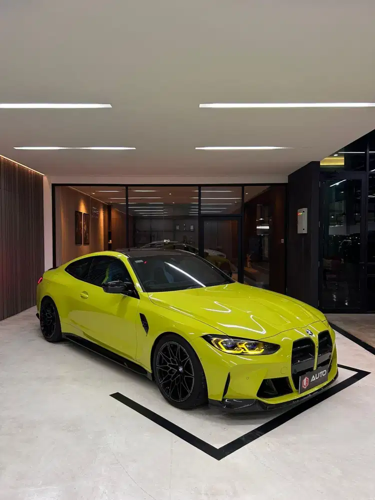 BMW M4 M4C Competition 2024 Kuning Km3rb Nik 2023 B15KLS i-drive8 id8