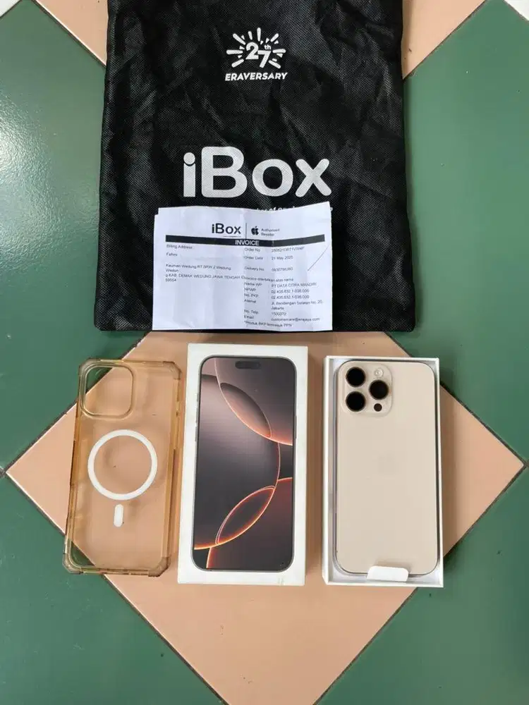 IPHONE 16 PROMAX 256 BH 100