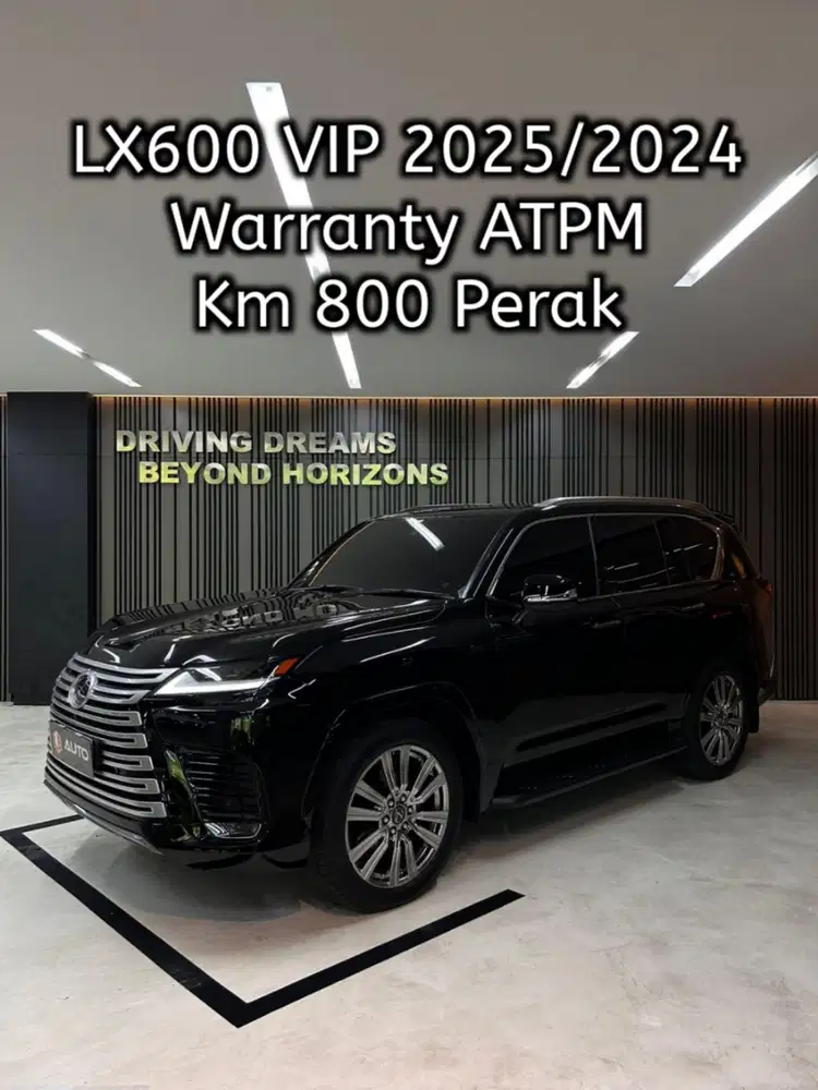 Lexus LX600 VIP 4-Seater 2025 Hitam Km800perak Nik 2024 B744KAT